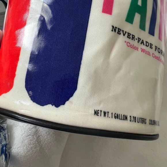 kate spade novelty brushstroke paint bucket crossbody bag purse SEE PHOTOS - Picture 7 of 16